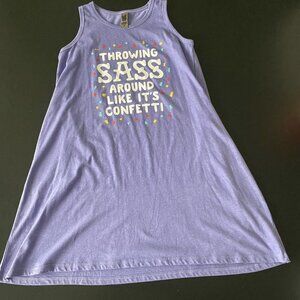 Instant Message Sass Tank Dress Size 8-10